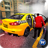 City Taxi Car Driving Adventure icon
