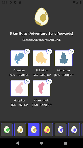 Poke Event Guide Screen 3