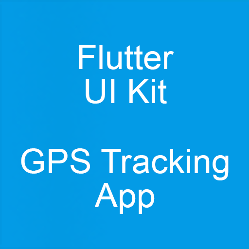 Flutter UI Kit - GPS Tracking  Icon