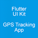Flutter UI Kit - GPS Tracking 