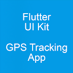 Flutter UI Kit - GPS Tracking