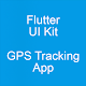 Flutter UI Kit - GPS Tracking App विंडोज़ पर डाउनलोड करें