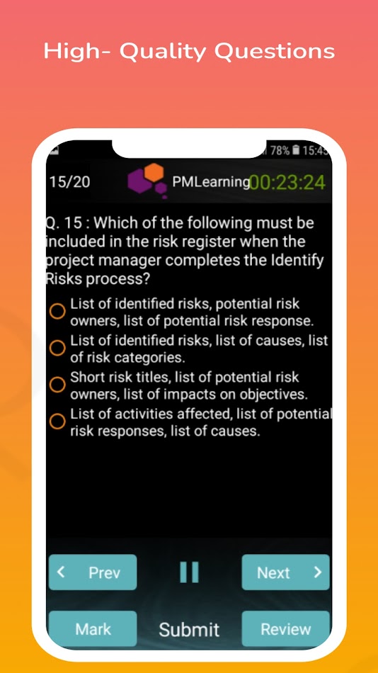 #5. CAPM Exam Prep 2025: 100% Pass (Android) بواسطة: PMLearning, Inc.