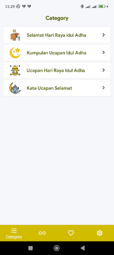 Android application Selamat Hari Raya Idul Adha screenshort