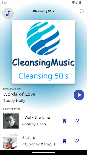 Android application CleansingMusic screenshort