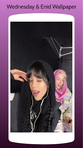 Wednesday and Enid Wallpapers