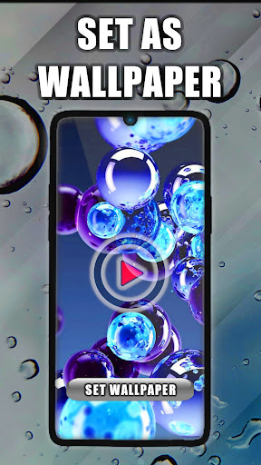 Bubble Live Wallpaper Screenshot 1 - AppWisp.com