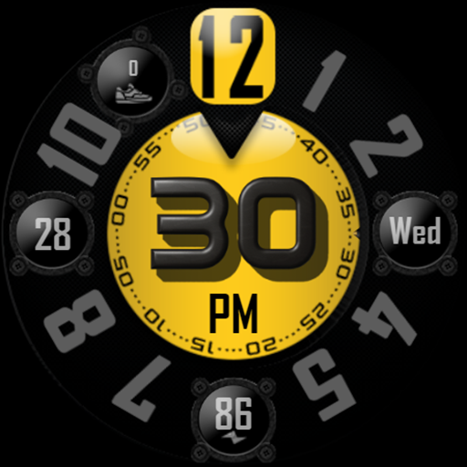 [SSP] - Bold Analog Watch Face Logo