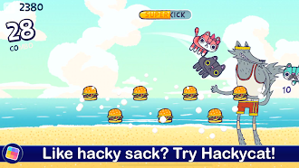 Game screenshot Hackycat: Kick Cats to Save Th mod apk