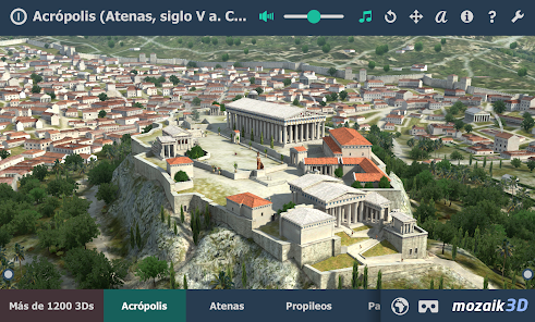 Screenshot 1 Acrópolis de Atenas en 3D android