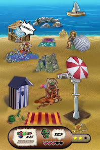 Captura de Pantalla 3 Zombies en la playa android