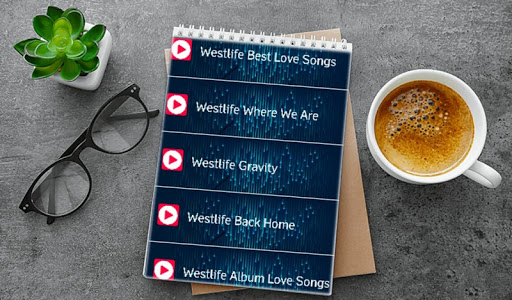 Android application Westlife Songs Album screenshort