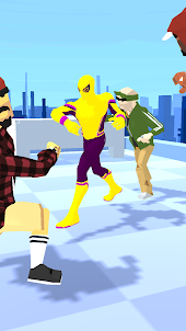Rope Hero Man - Fight City 3D
