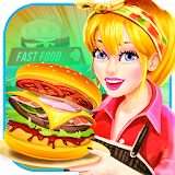 Food Truck Kitchen Fever Chef; Burger Cooking Game icon