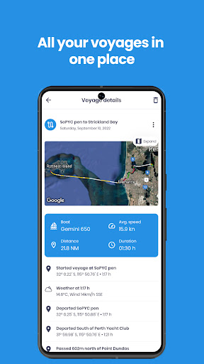 Nebo - Boat Logging Made Easy. Screen 3