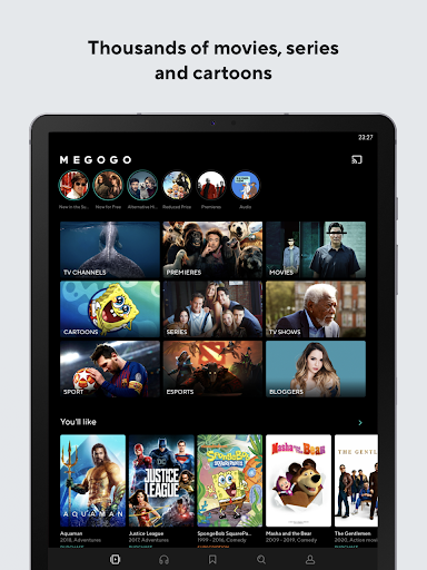 MEGOGO - TV, movies, cartoons and audiobooks android2mod screenshots 16