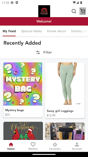 Android application Shopsassy2 screenshort