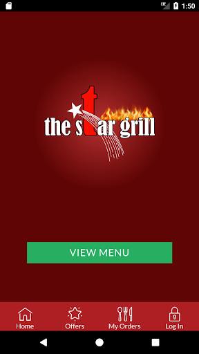 Android application The Star Grill screenshort