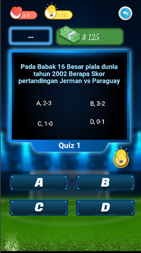 Kuis Sepak Bola Screen 3