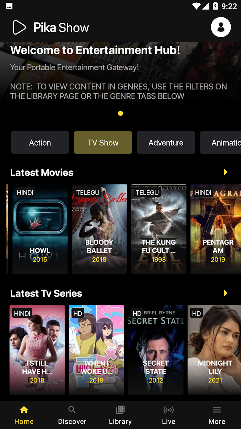 PicasoTV Mod Apk