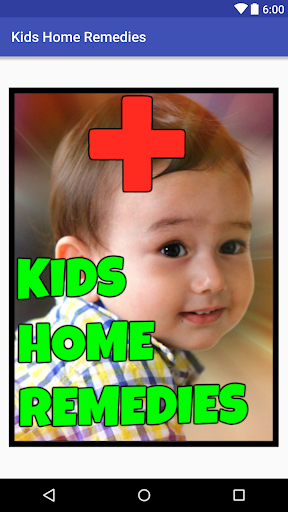 Android application Kids Home Remedies screenshort