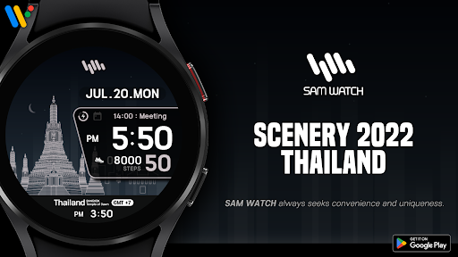Android application SamWatch Scenery 2022 Thailand screenshort