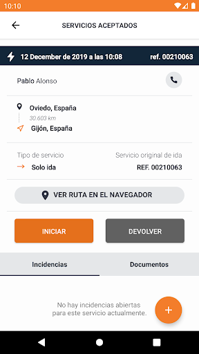 MoviTaxi Driver Screen 3