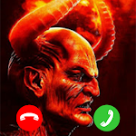 Cover Image of Download video call devil 666 prank  APK