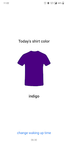Todays shirt color Screen 3