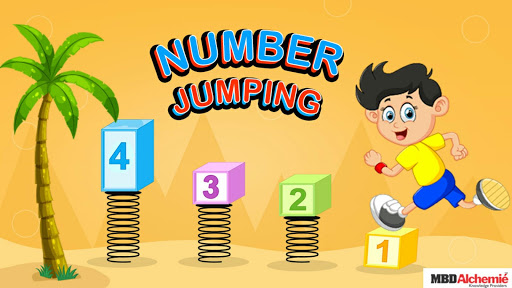 Android application Number Jumping screenshort