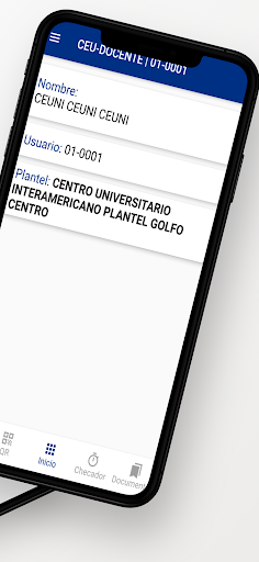 CEUNI Docente Screen 2