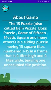 15 Puzzle