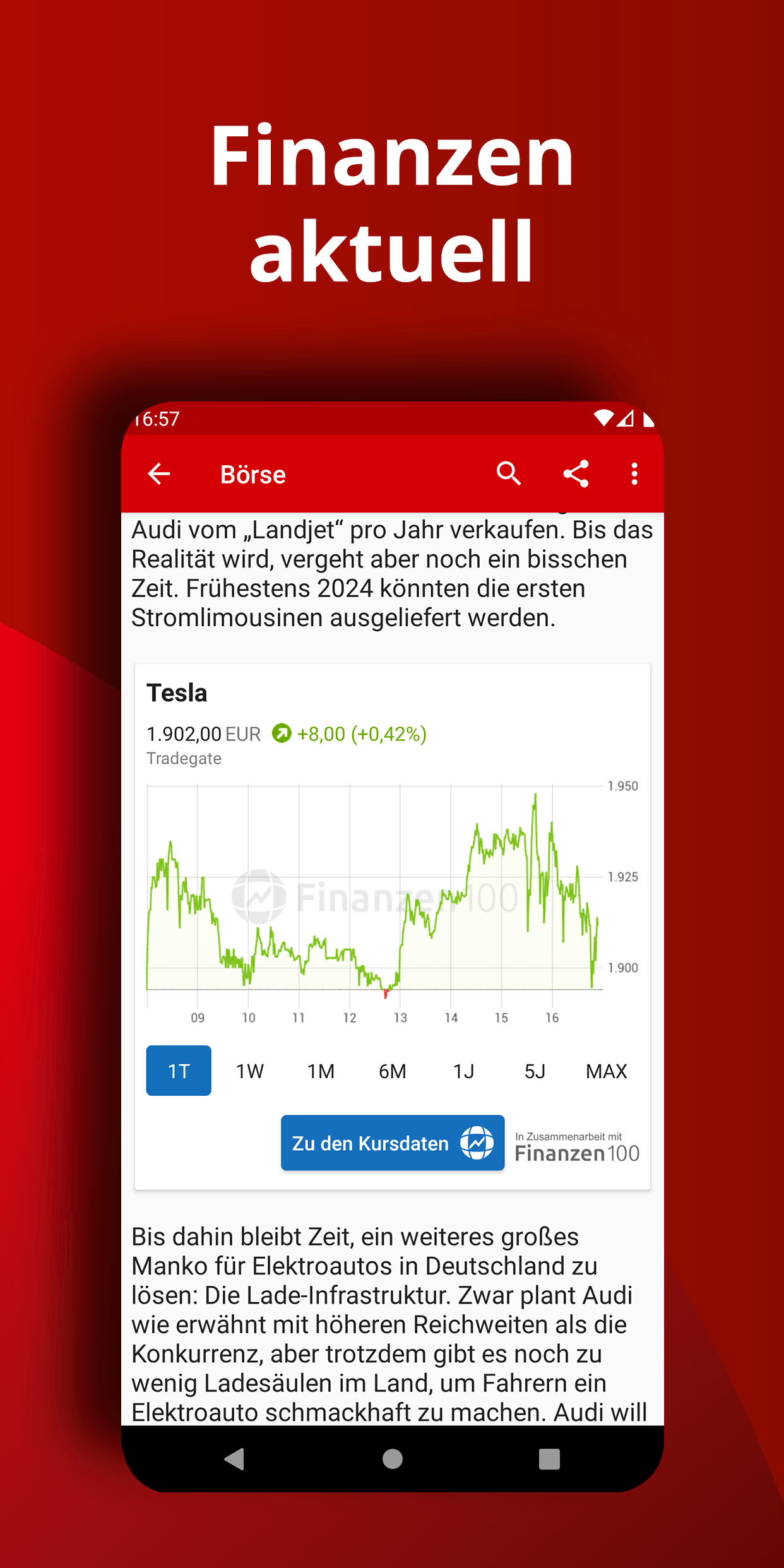 Android application FOCUS Online Nachrichten screenshort