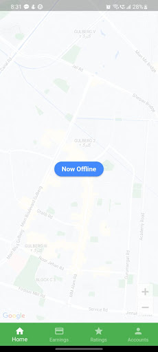 odiGo Driver Screen 3