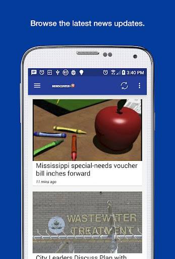 Screenshot of WTOK News