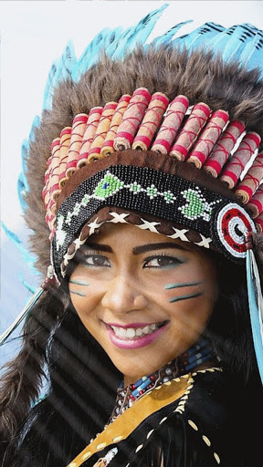 Android application american indian wallpaper screenshort