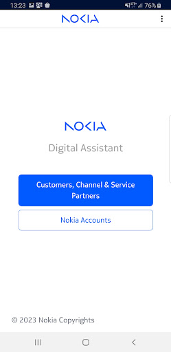 Android application Nokia Digital Assistant screenshort