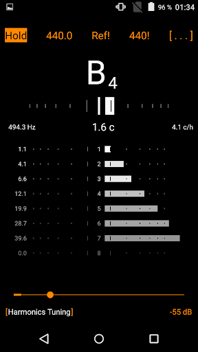 Harmonic Tuner Simple Screen 3