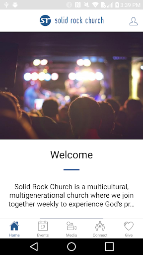 Android application Solid Rock Church screenshort