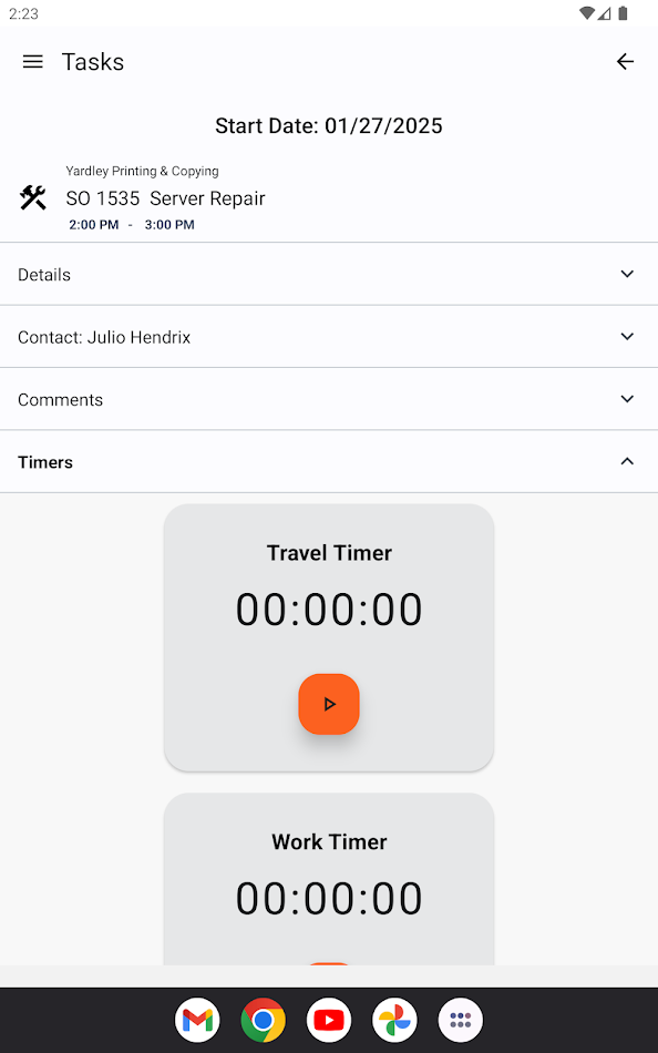 #8. Rev.io Field Service PSA (Android) โดย: Rev.io LLC