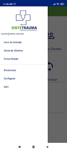 Android application SinteTrauma screenshort