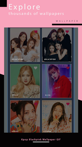 Kpop Blackpink Wallpaper GIF Screen 2