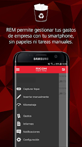 Captura 2 Ricoh Expense Manager android