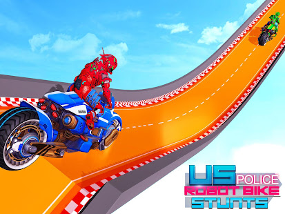 Robot Bike Stunt Racing Games 1.44 screenshots 9