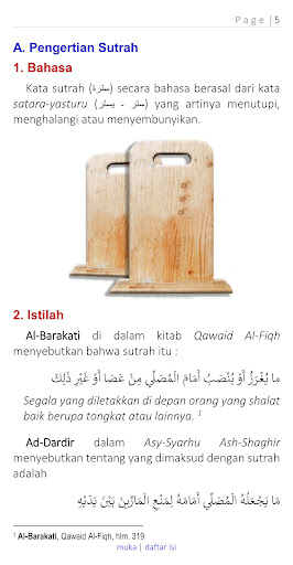 Wajibkah Shalat Pakai Sutrah Screen 3