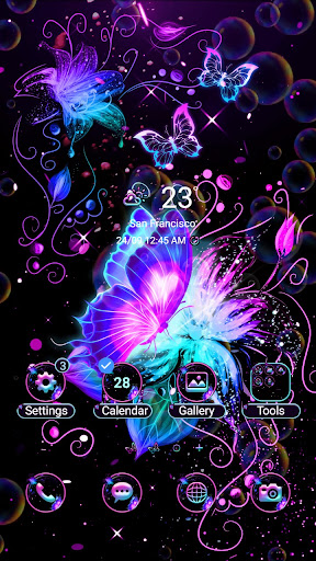 Android application Fantasy Flower - Wallpaper screenshort