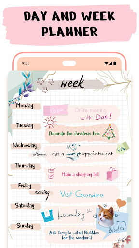 Pencil calendar: Day planner Screen 2