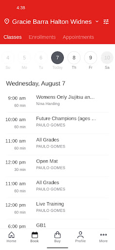 Gracie Barra Northwest UK Screen 2