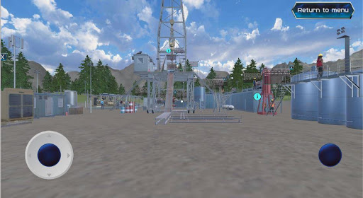 Drilling Oil Wells - Rig 3D Screen 3
