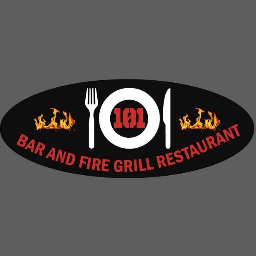 101 Bar and Fire Grill Restaur logo